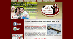 Desktop Screenshot of college-advisor.com